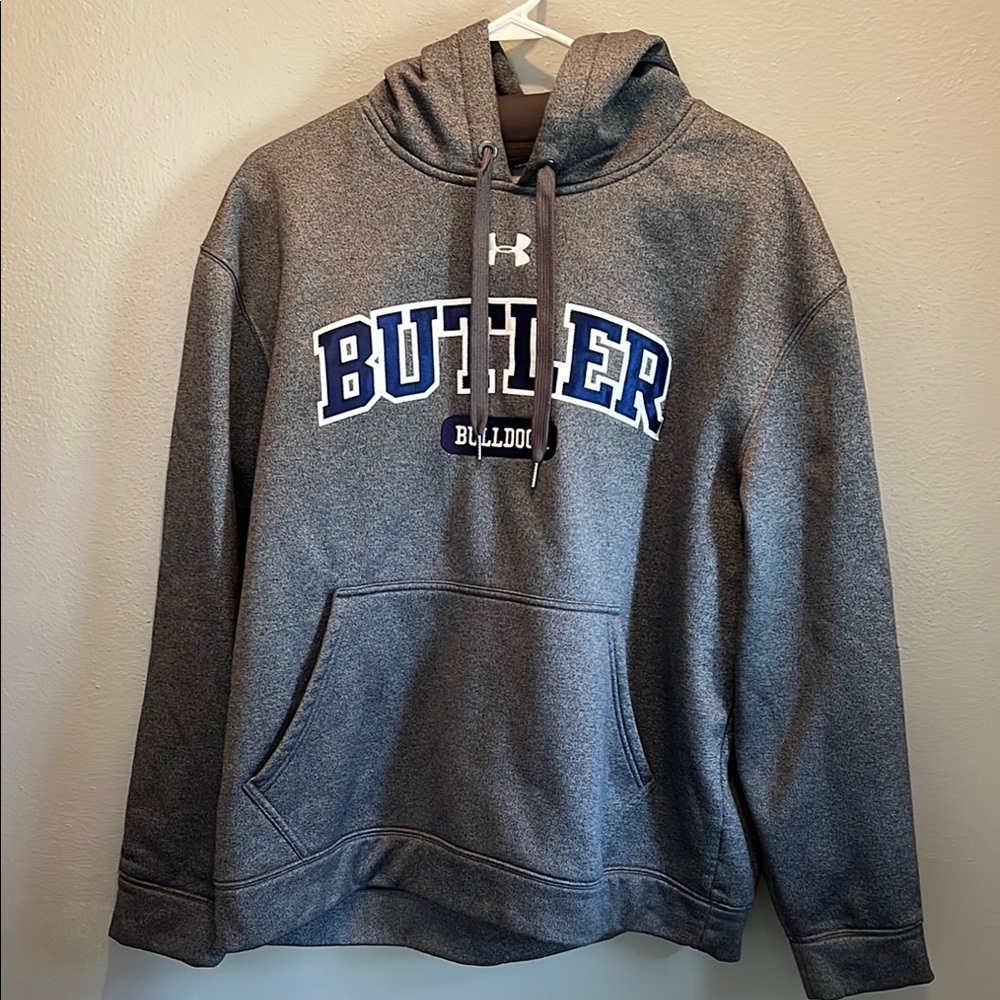 Under Armour Gray Butler Bulldogs Men's Hoodie